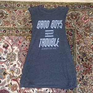 Band Boys = Trouble Muscle Tank